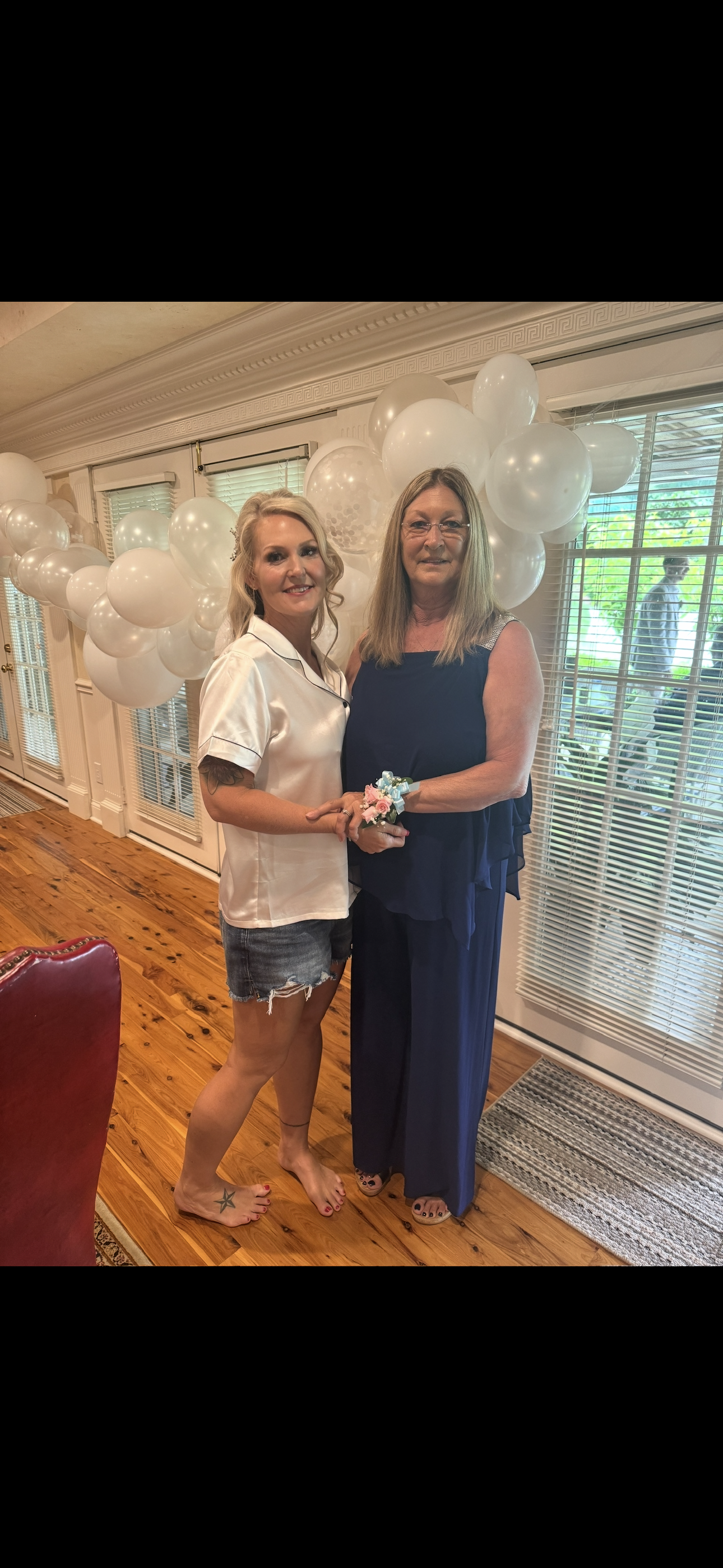 Patsy at a bridal shower
