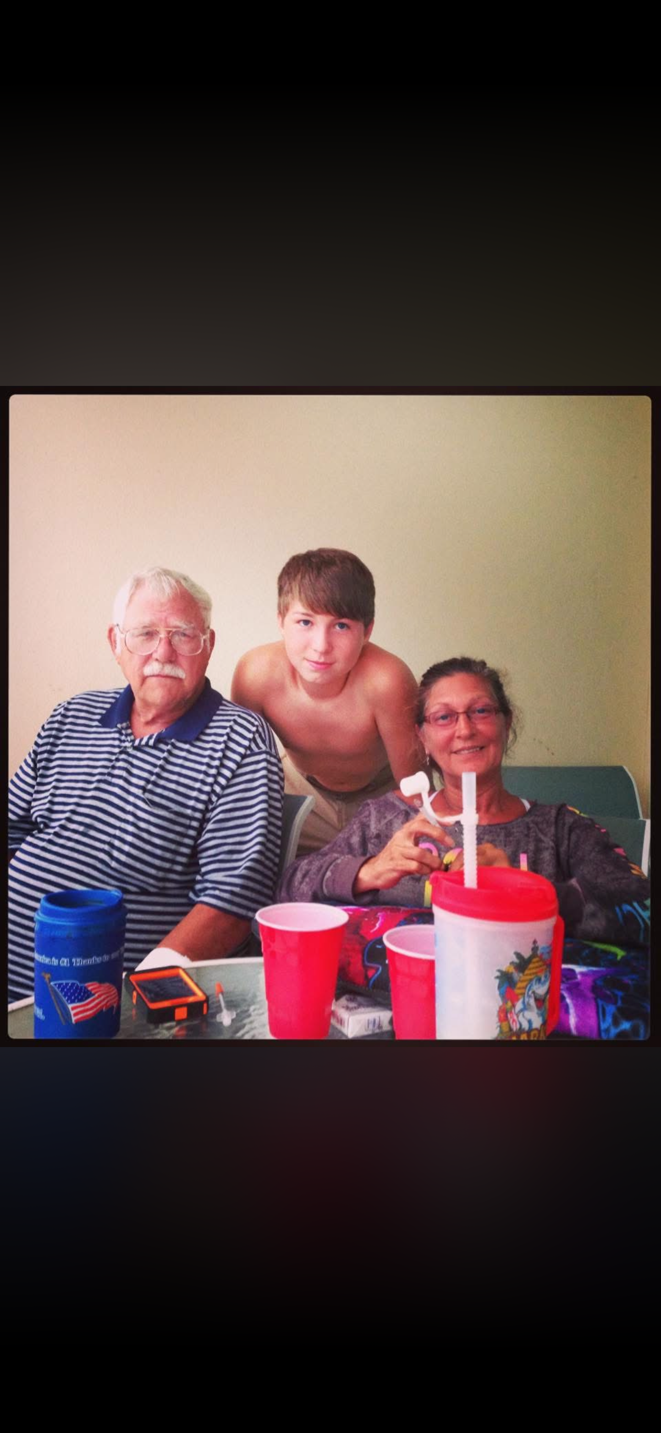 Patsy with family