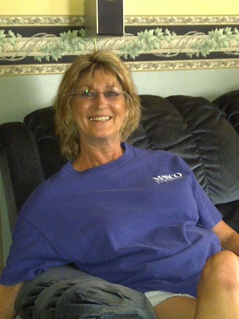 Patsy relaxing