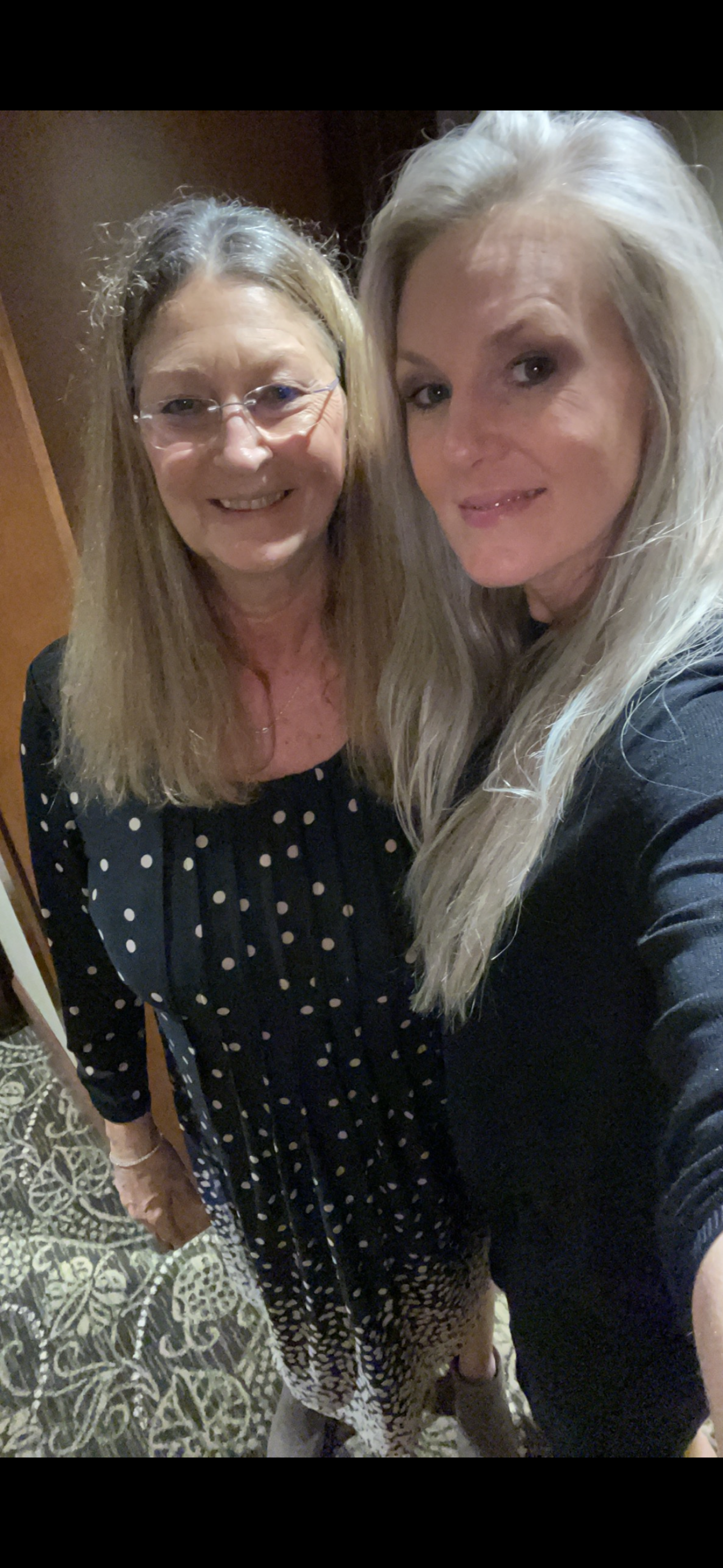 Patsy with a friend