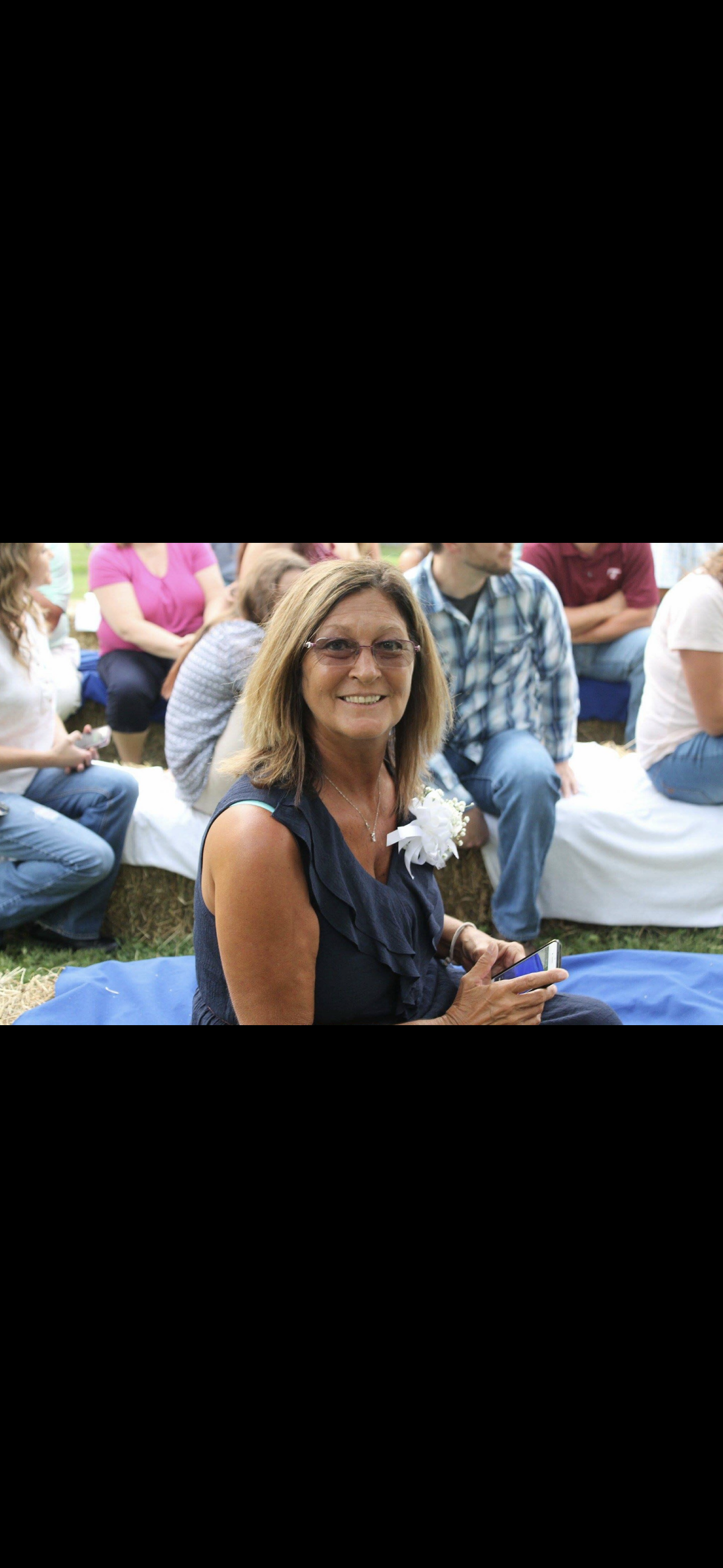 Patsy at an outdoor event